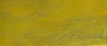 Olle Nyman, watercolour, signed.