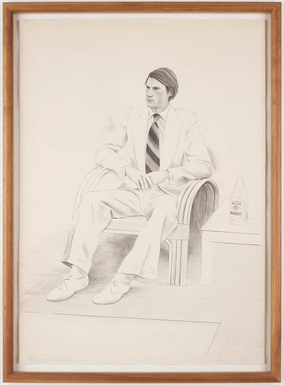 David Hockney, "Joe McDonald".