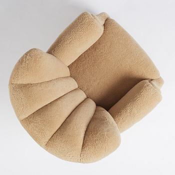 Fritz Hansen, an easy chair, 'model 1518', Denmark 1940s.