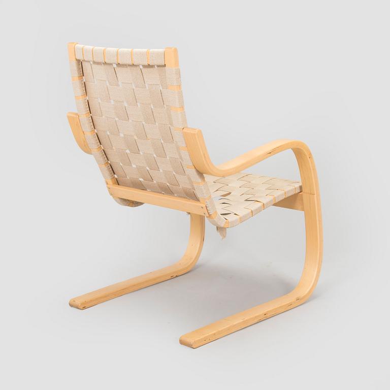 Alvar Aalto, fåtölj, modell 406 för Artek 1900-talets slut.