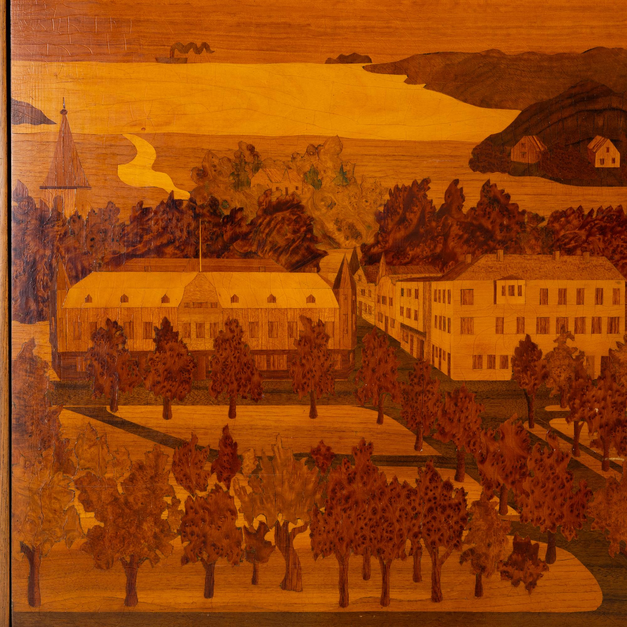 Skåp, signerat HJ, Sverige, 1930/40-tal.
