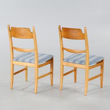 Six chairs "Calmare Nyckel", Åfors Möbelfabrik second half of the 20th century.