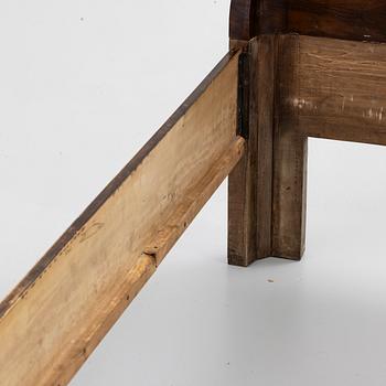 Bed frame, Art Deco style.