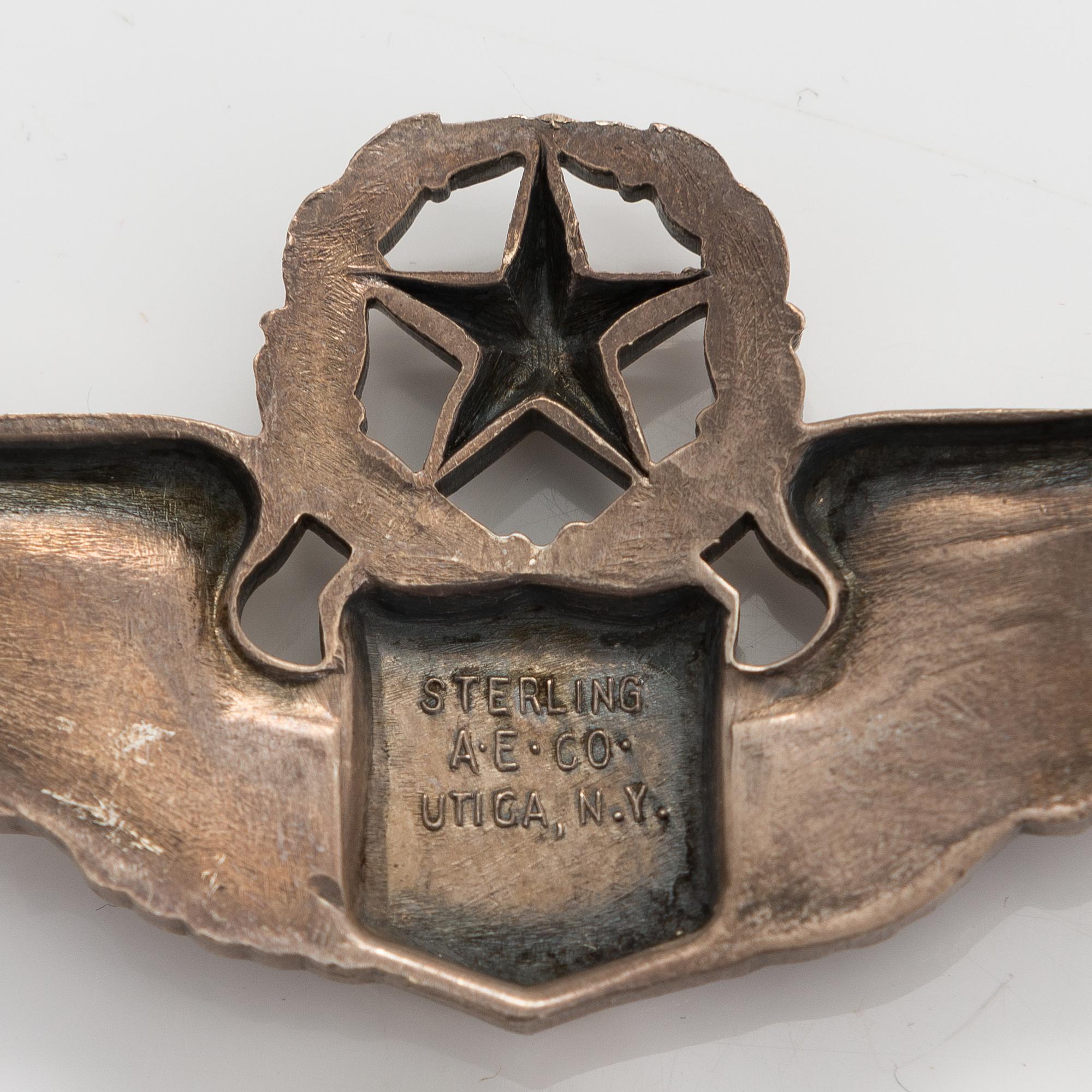 Badges, 40 pieces, mainly American Air force, second half of the 20th century.