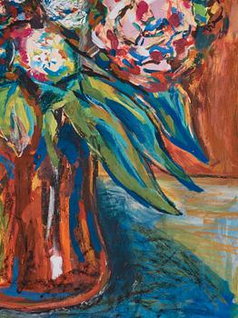 Albin Amelin, Flowers in vase.