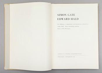 BOK, "Simon Gate Edward Hald", utgiven av svenska slöjdföreningen, Norstedt Stockholm 1948.
