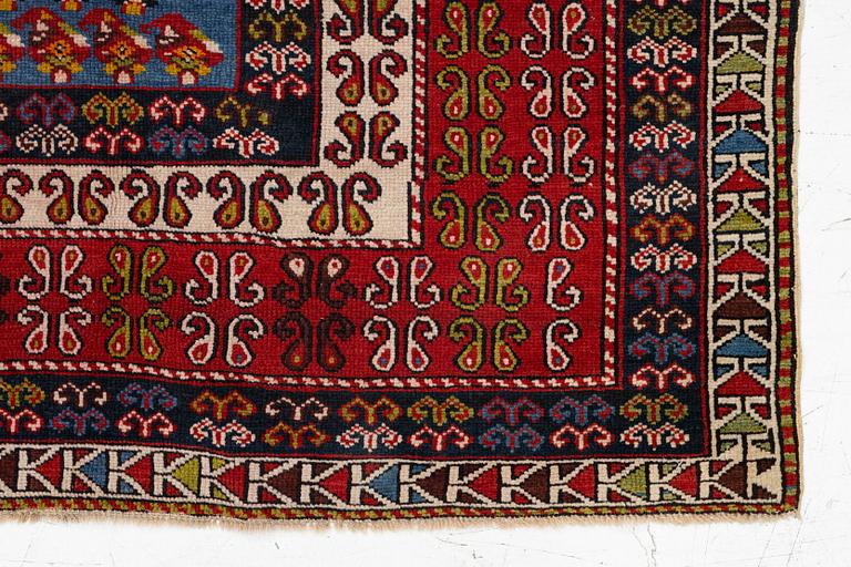 Rug, Caucasian, Ganja, antique, approx. 167 x 114 cm.