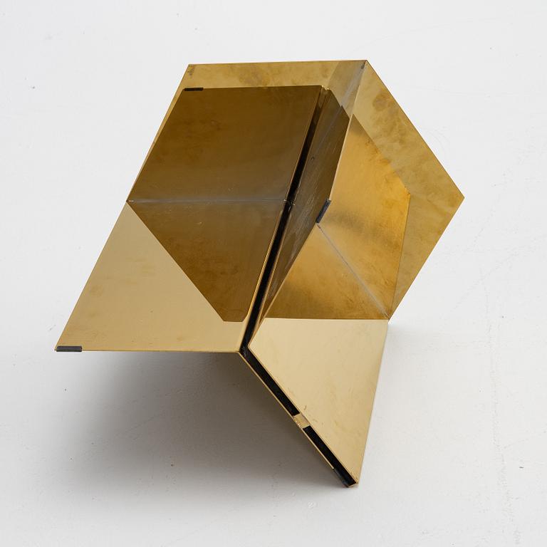 A 'Slit Table Round' side table, Hay, Denmark.