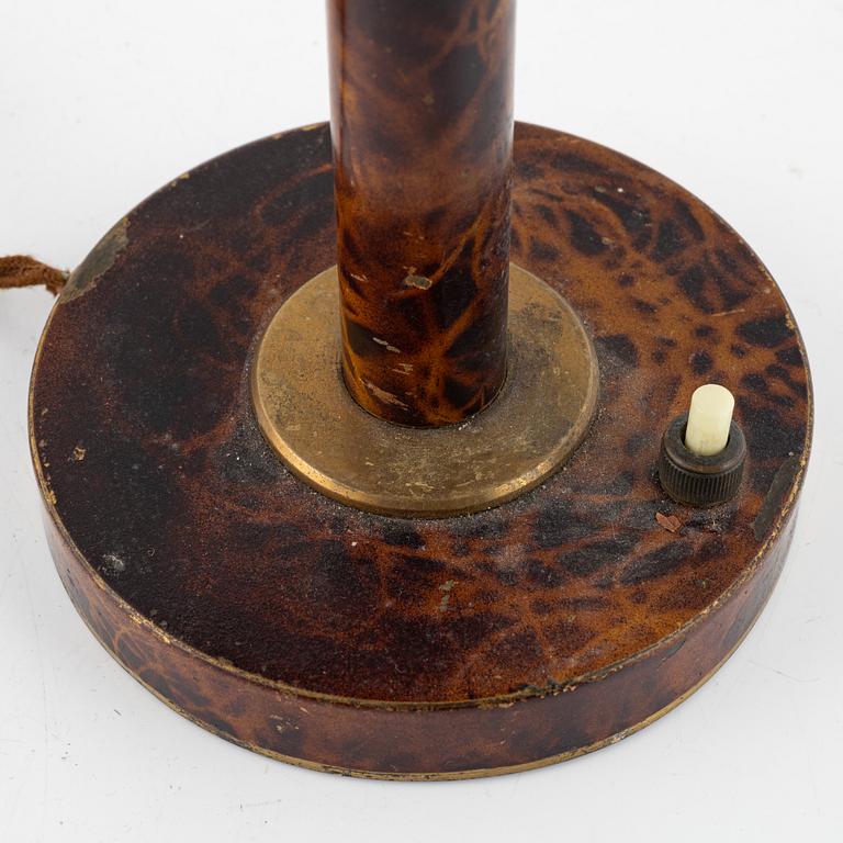 Bordslampa, funkis, 1930-tal.