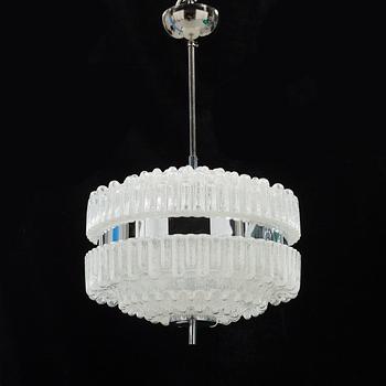 An probably Italian ceiling light, 1960's/70's.