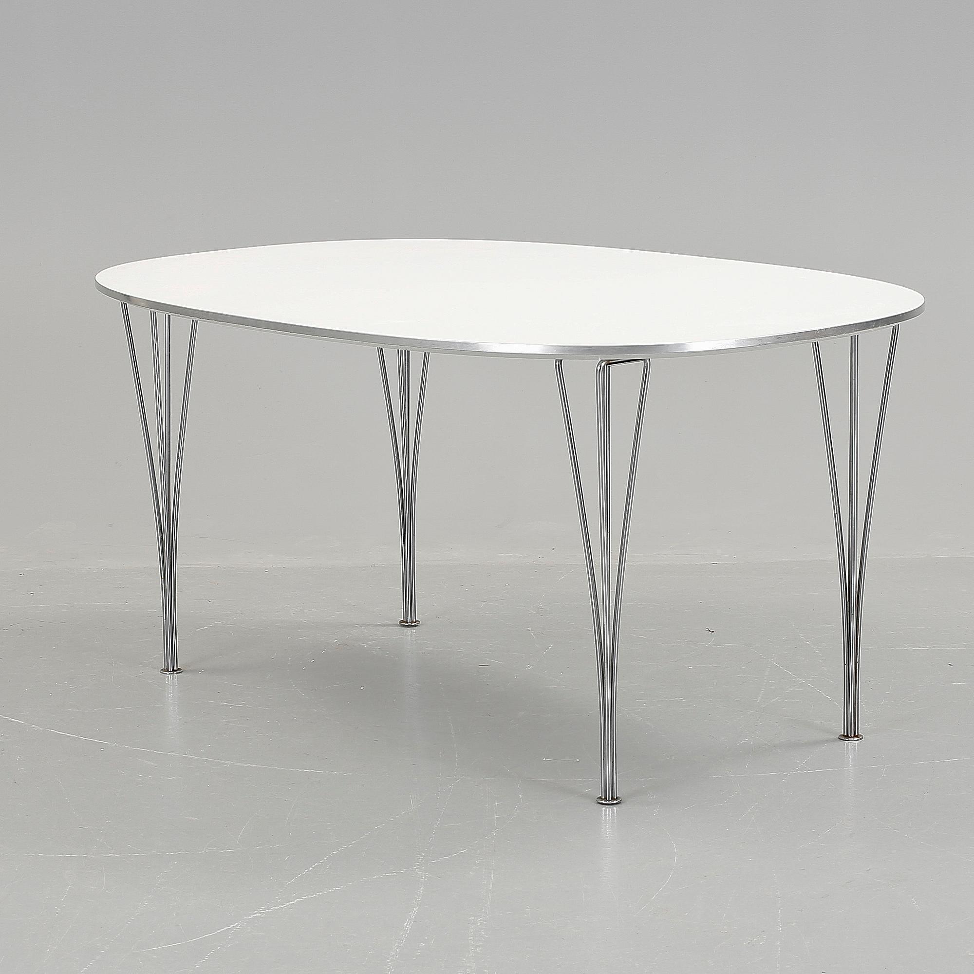 MATBORD, Superellips. Piet Hein och Bruno Mathsson för Fritz Hansen, 1984.