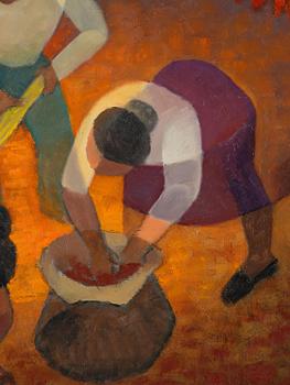 Louis Toffoli, "Chestnut Gatherer in Corsica".