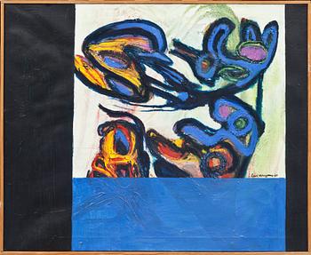 CARL MAGNUS, oljemålning, signerad och daterad- 65.