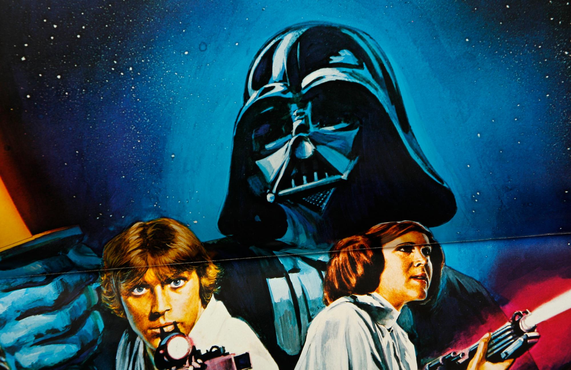 AFFISCH, Star Wars.