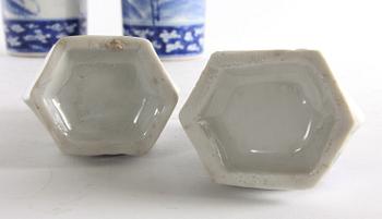 VASER, 2+2, porslin, Japan. 1900-tal.