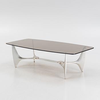 Knut Hesterberg, a glass coffee table, 1960's.