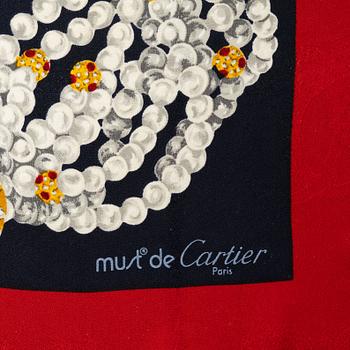 Cartier, a 'Panther Royale' scarf.