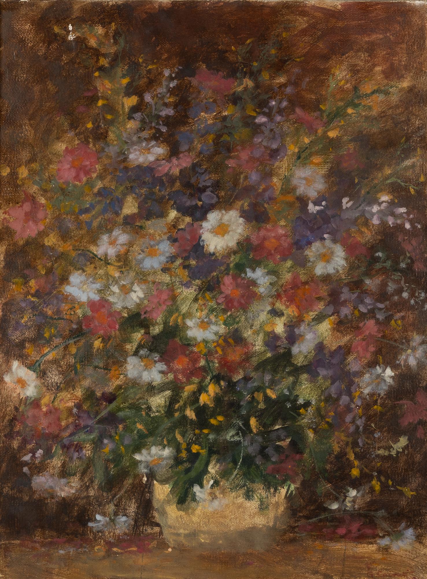 Gerolamo Cairati, Flower Still Life.