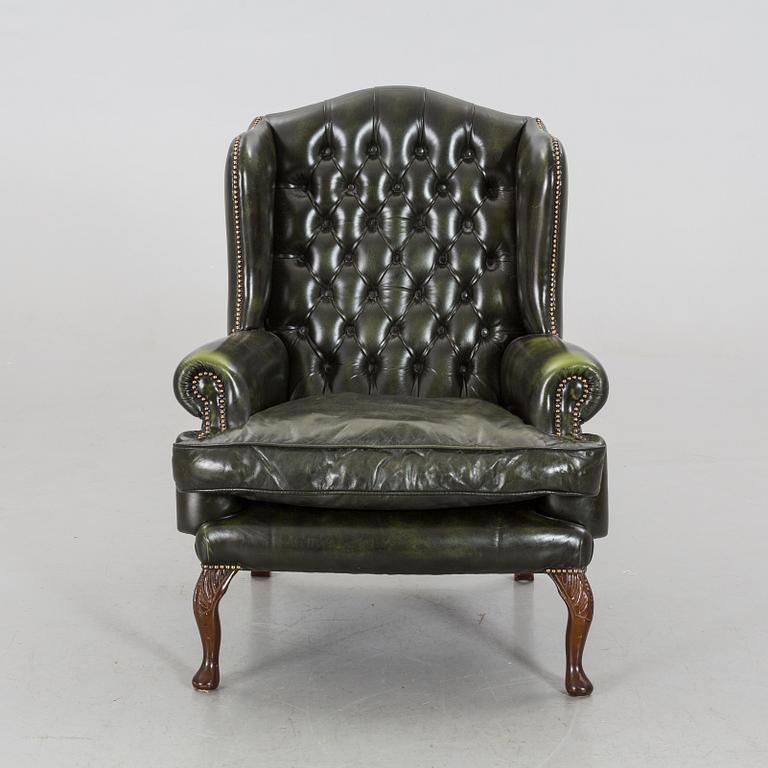 A late 20th century english style armchair.