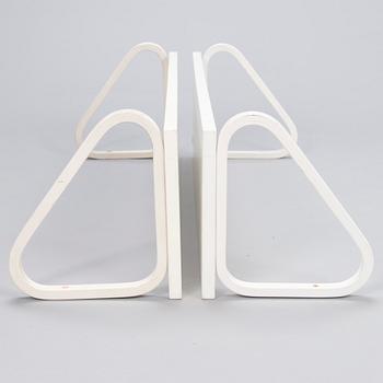 ALVAR AALTO, Two late 20th century shelves for Artek.