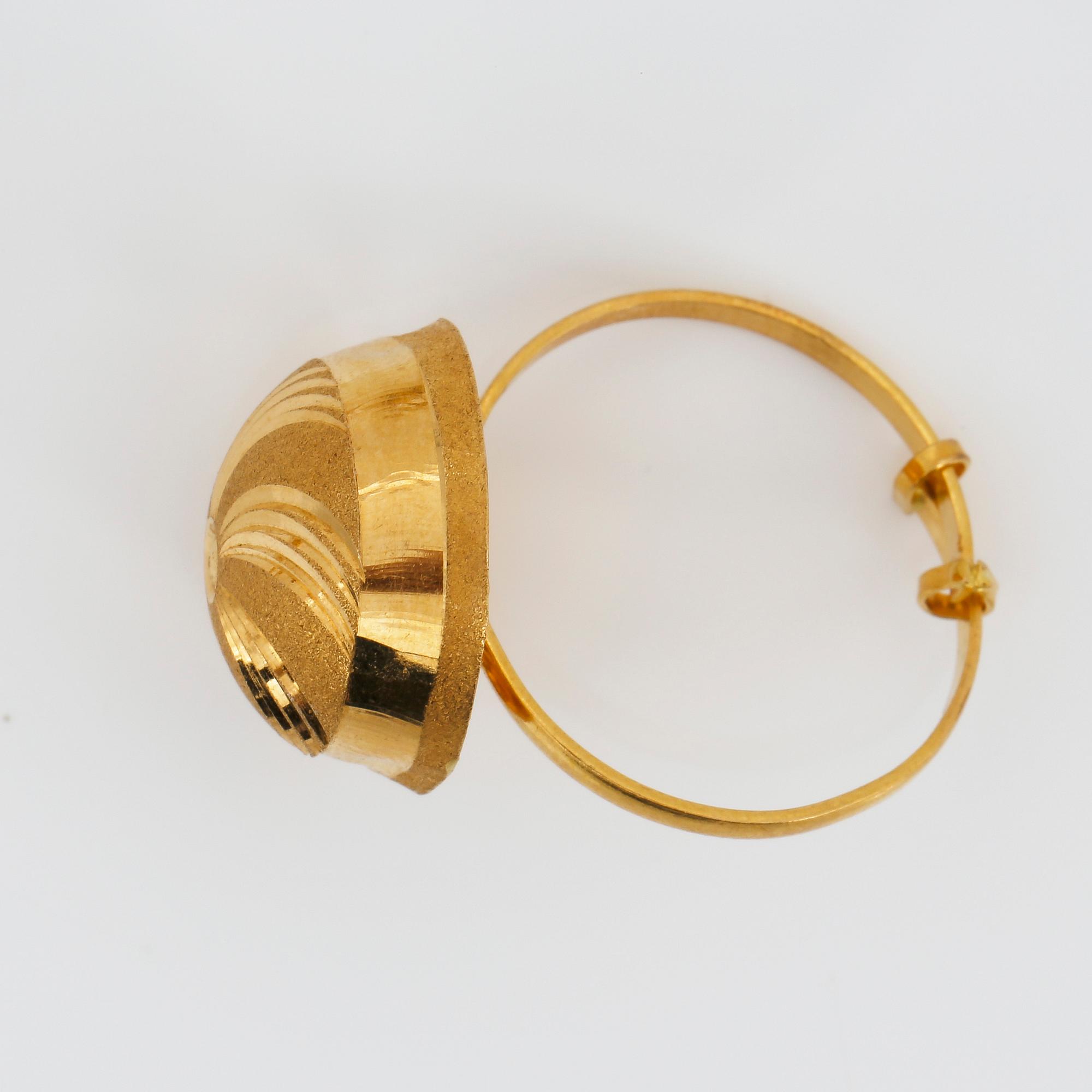 ÖRHÄNGEN, RING, HÄNGE samt kedja, troligen 21 K guld och mellanöstern. Vikt ca 16,14 g.