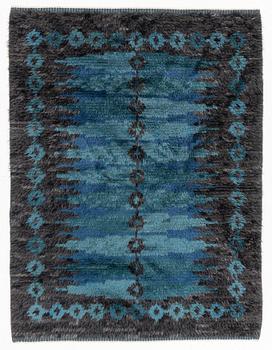 Irma Kronlund, matta, rya, ca 160 x 122 cm, signerad IK KLH.