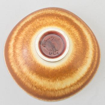 BERNDT FRIBERG, a stoneware bowl from Gustavsberg studio.