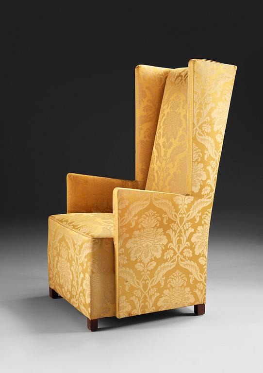 A Björn Trägårdh or Uno Åhrén armchair by Svenskt Tenn, ca 1930.