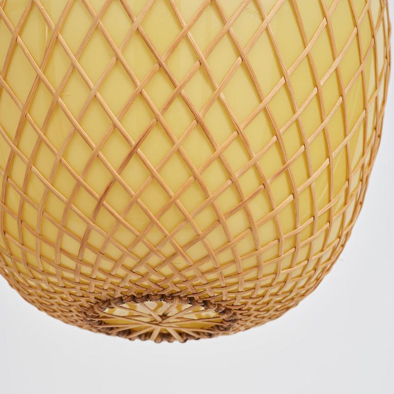 Swedish Modern, a pair of ceiling lamps, 1940s.