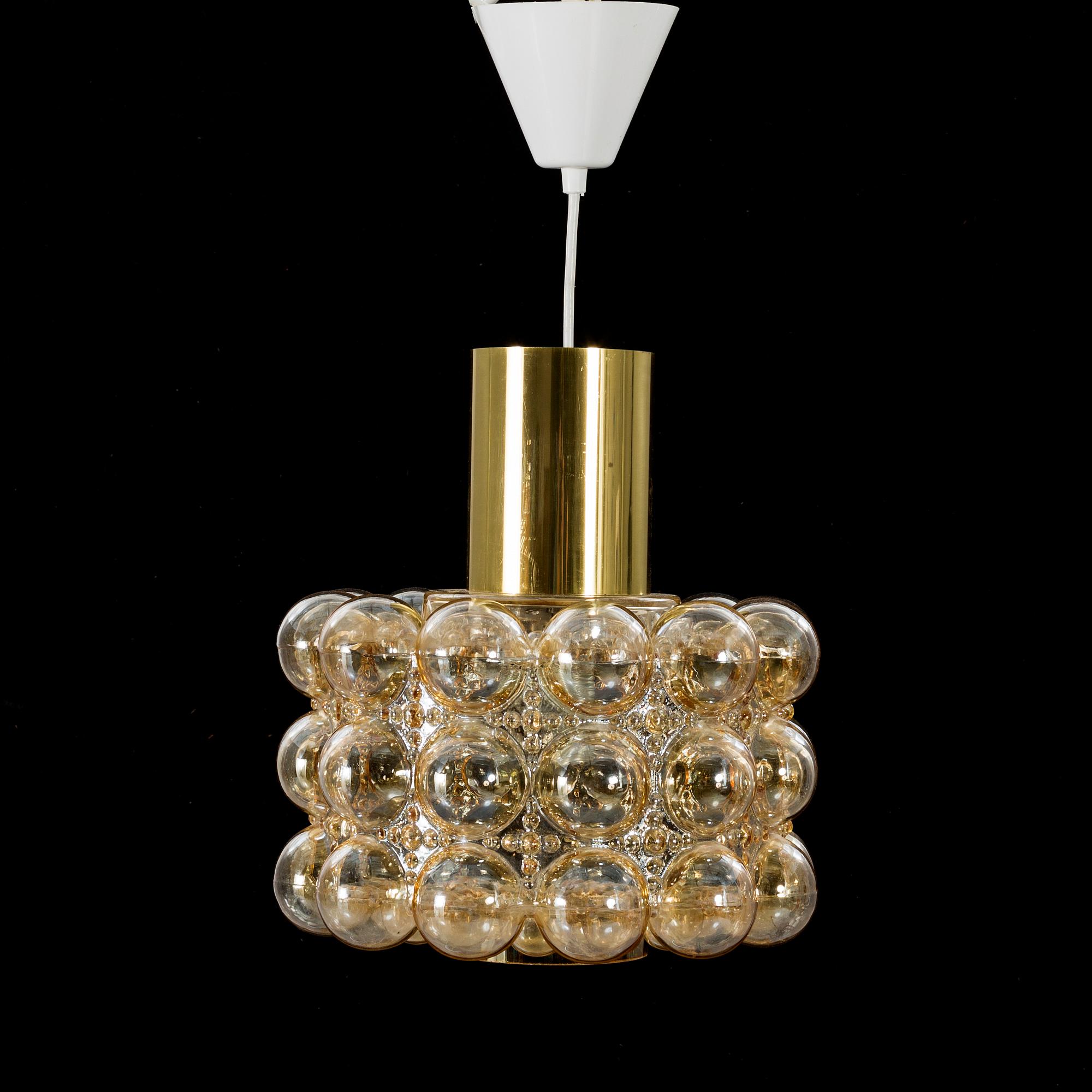 A CEILING LAMP BY HELENA THYNELL, GLASHÜTTE LIMBURG.