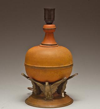 BORDSLAMPA, Art deco, 1930/40-tal.