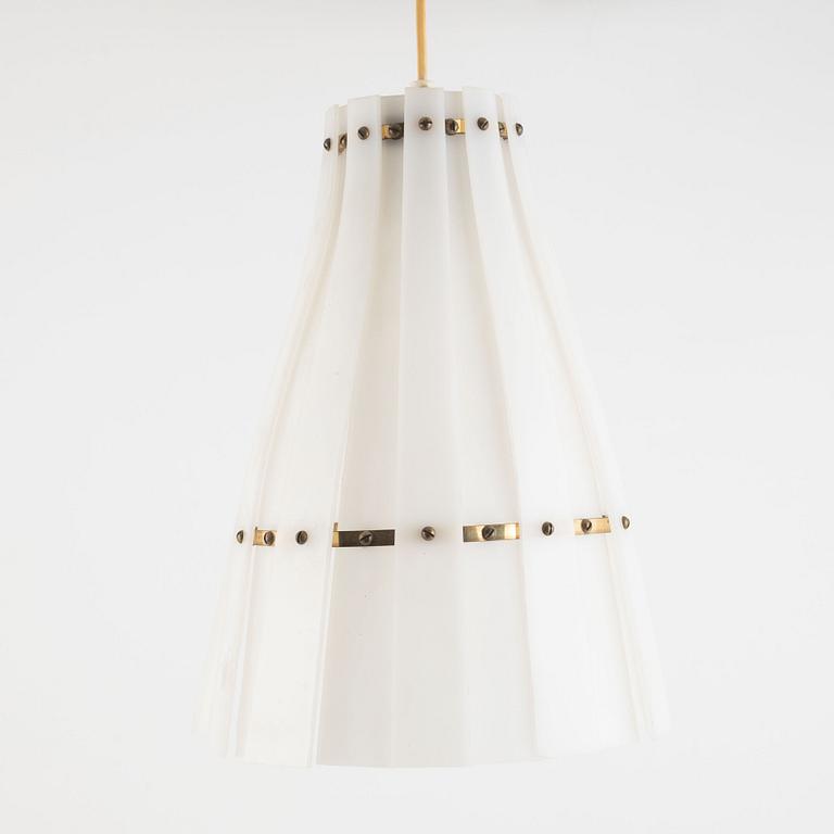 A ceiling lamp, Swedish Modern, 1950s.