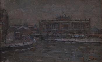 Per Ekström, View over Norrbro, Stockholm.