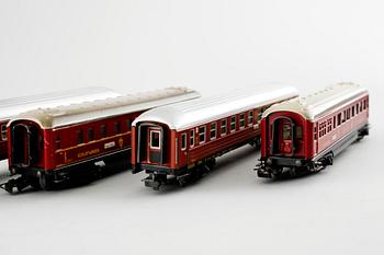 A train set collection, Märklin, Germany, second half of the 20th century.