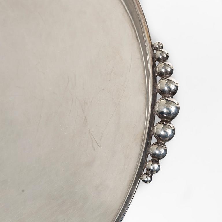 Emil Hartmann, bricka, sterling silver, Baden-Württemberg, Tyskland 1900-tal.