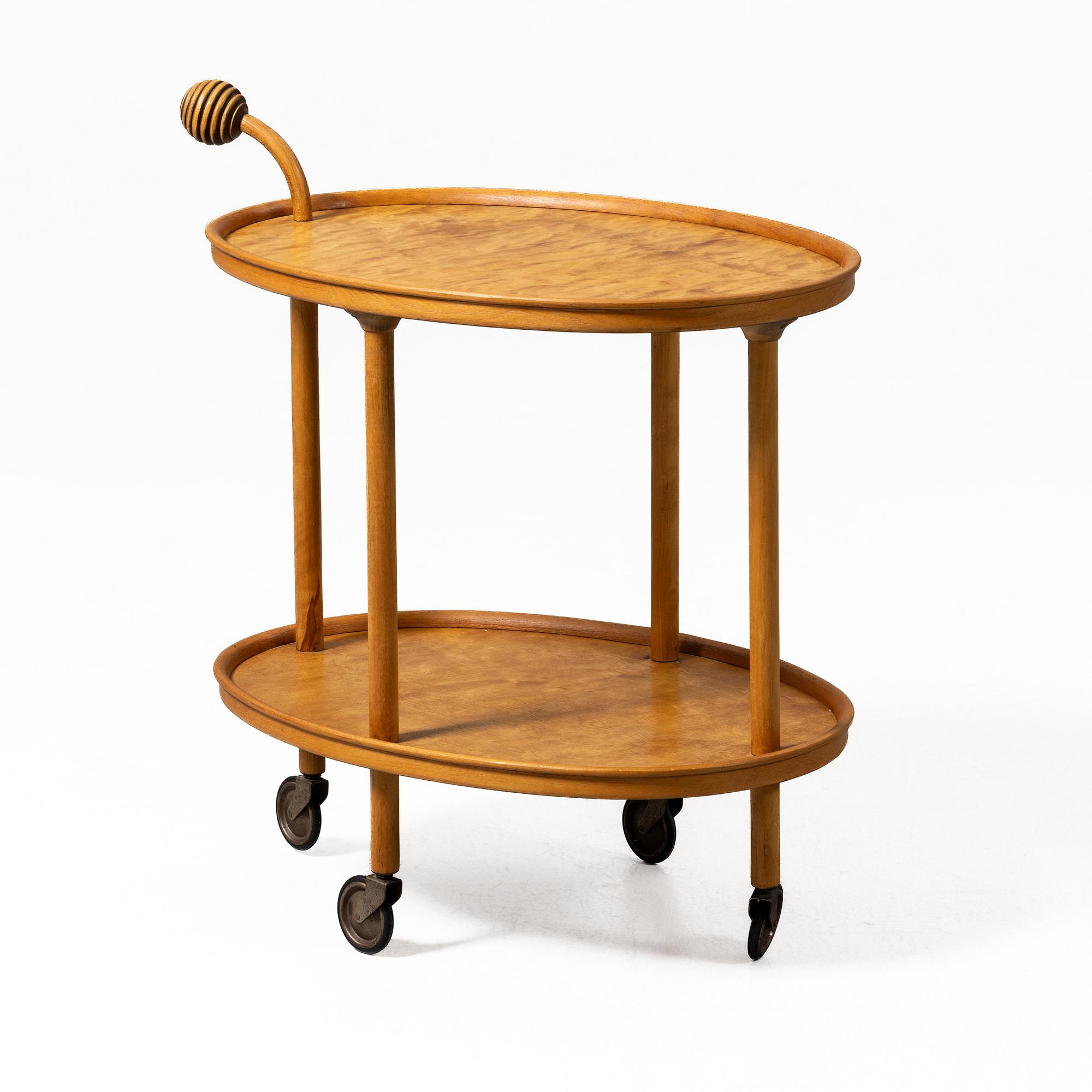 Serveringsvagn, 1900-talets mitt.