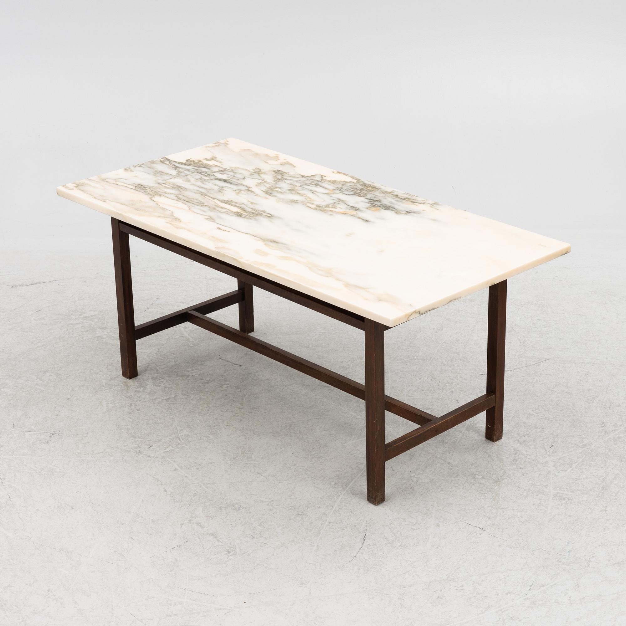 Josef Frank, a model 2125 coffee table, Firma Svenskt Tenn, Sweden, 1960's.