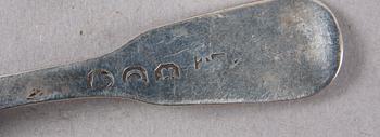 PARTI SILVER, 7 delar, bl a Sheffield och Birmingham, England, 1892-1960. Tot ca 195 g.