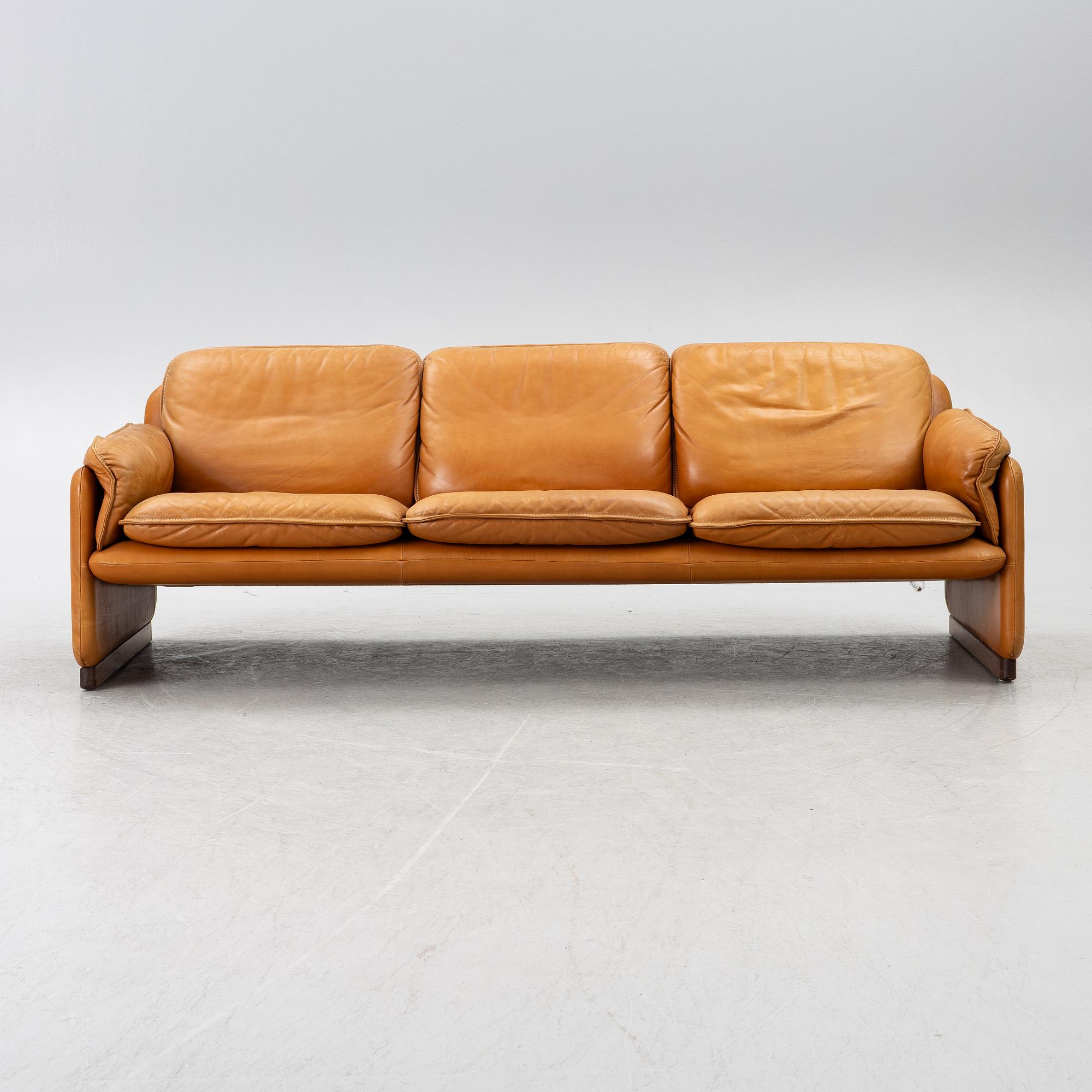 DeSede, sofa, "DS61", Switzerland, 1970s.