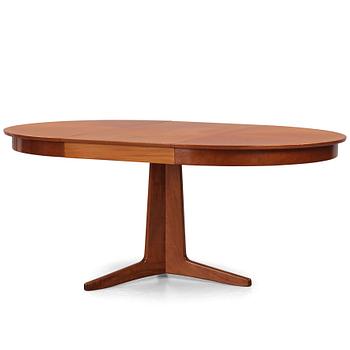 Carl-Axel Acking, a mahogany dining table, cabinetmaker Torsten Schollin, for the Stockholm Crafts Association, ca 1934-39.