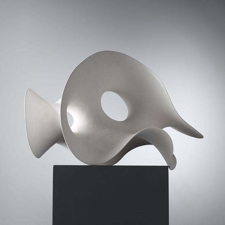 Eva Hild, an engobed stoneware sculpture "Loop 319", Sparsör Sweden 2005.