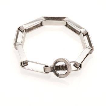 Karl-Ingemar and Cecilia Johansson, Silver Bracelet, Gothenburg 1971.