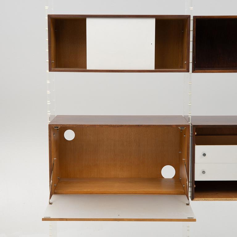 Poul Nørreklit, bokhylla / hyllsystem, "Jailhouse", Georg Petersens Møbelfabrik A/S, Danmark, 1960-tal.