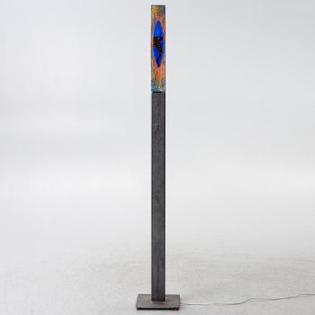 Kjell Engman, skulptur, glas, unik, signerad, Kosta Boda.