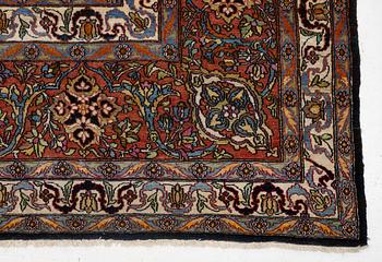 Rug, probably Ghom, approx. 335 x 538 cm.