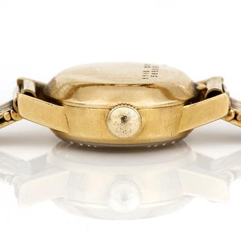 DAMARMBANDSUR, Certina Automatic Mayfair, 18 k gul, tot vikt ca 30,4 gram.