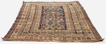 An antique Chi Chi rug, Northeast Caucasus, c. 180 x 120 cm.