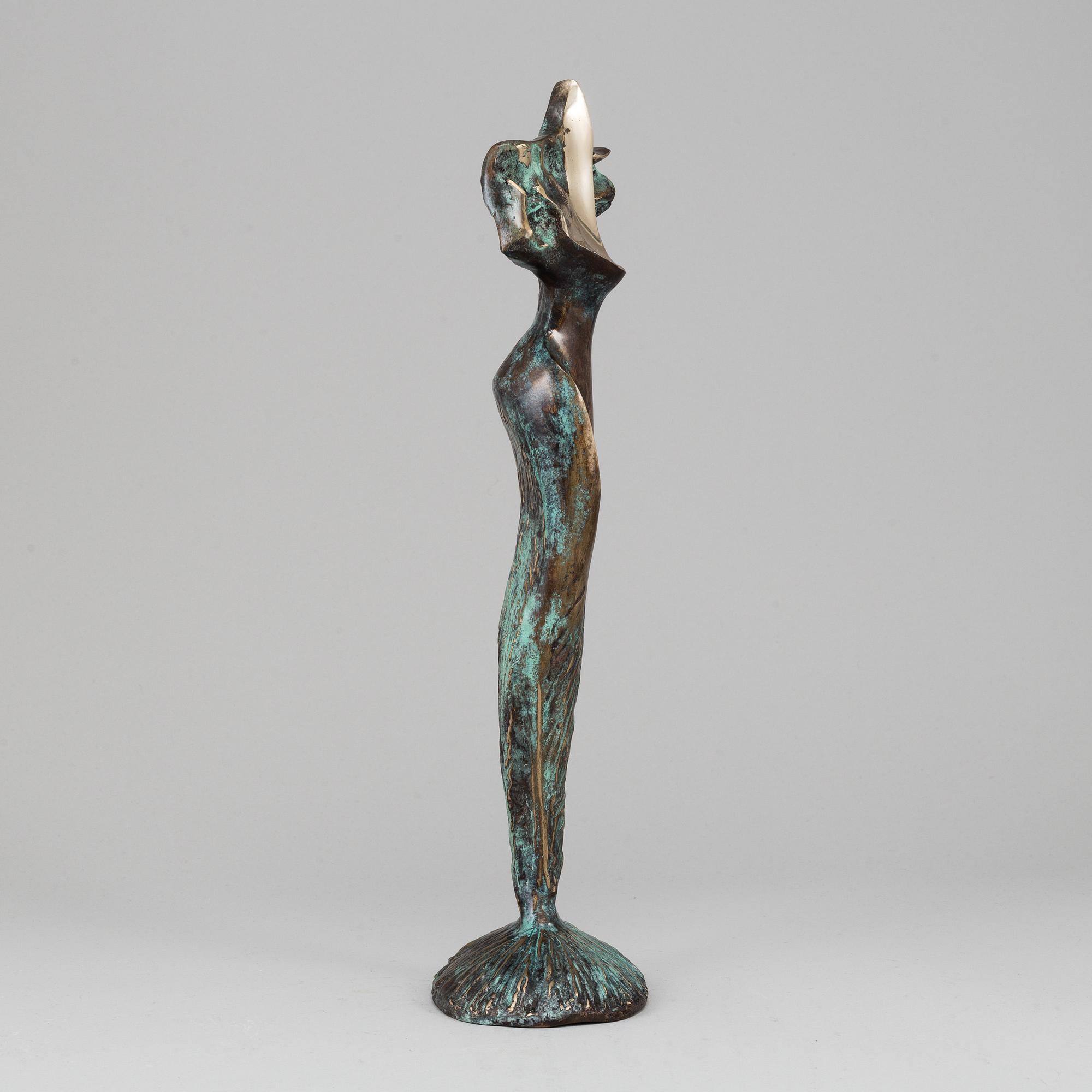 STAN WYS, a bronze sculpture, signed, dated 2012 and numbered 10/12.