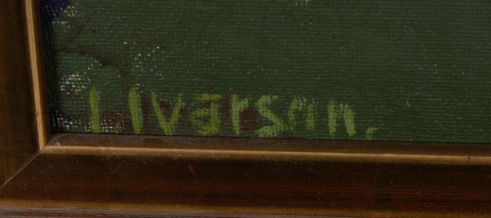 Ivan Ivarson, "Man och aspidistra".