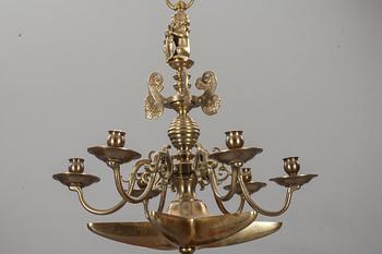 TAKKRONA, barockstil, 1900-TAL.